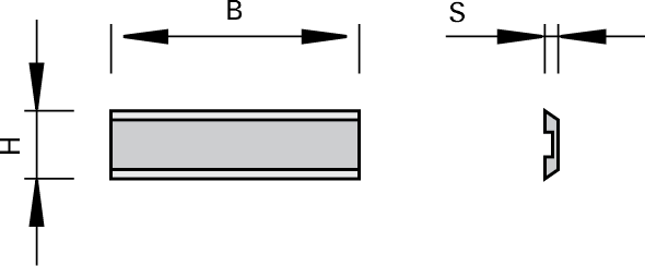 Solid Carbide Mini Turnover Knives With 2 Cutting Edges