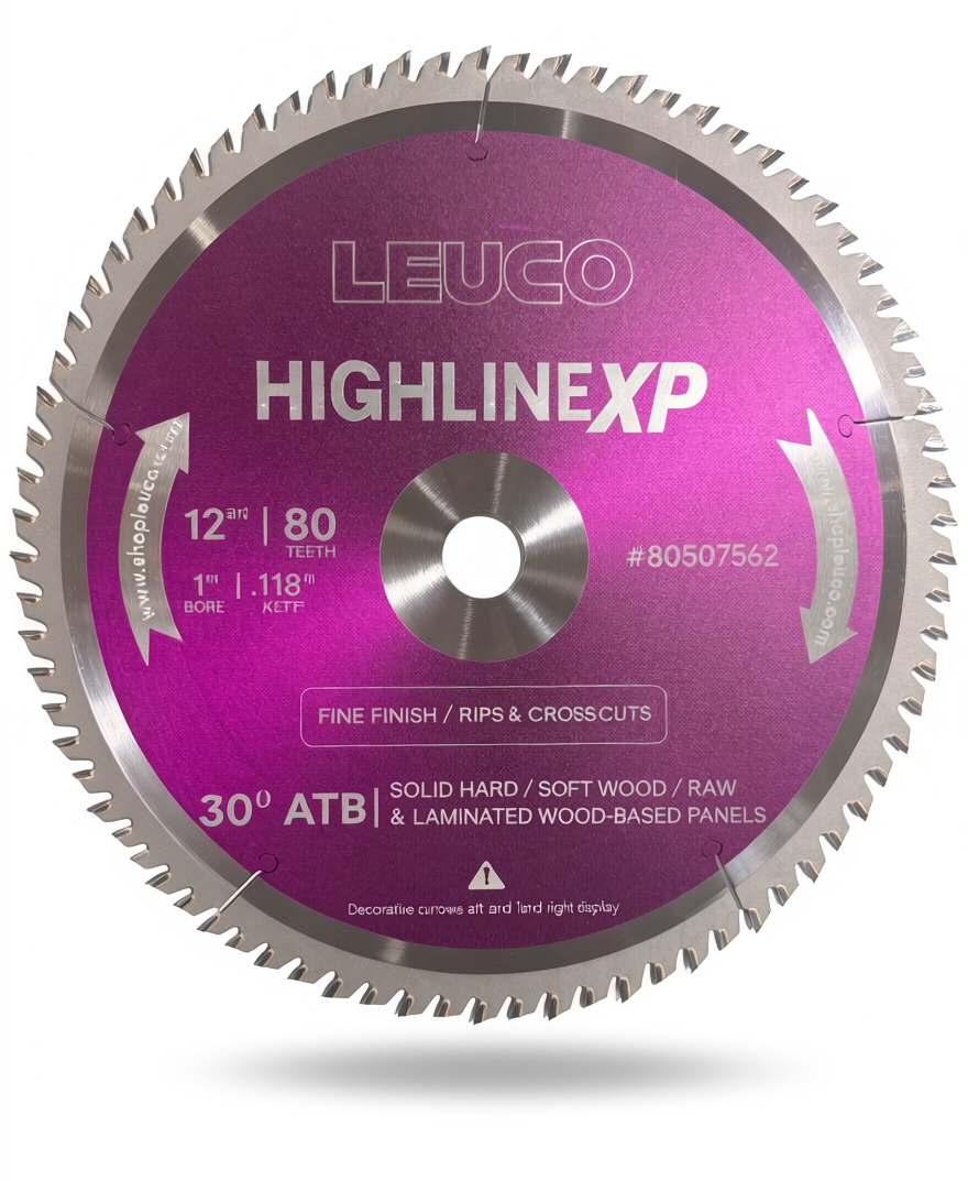 HighlineXP Carbide Sawblade for Fine Finish Rips & Crosscuts