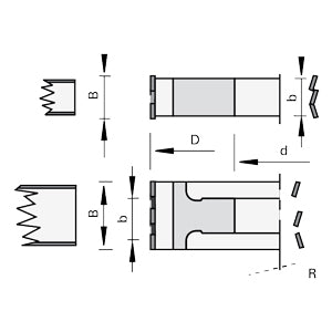 DIAMAX Airface Cutterhead With 48 Degree Sheer